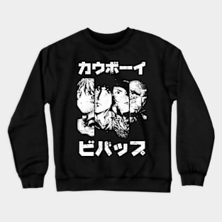 Bebop Noir (white) Crewneck Sweatshirt